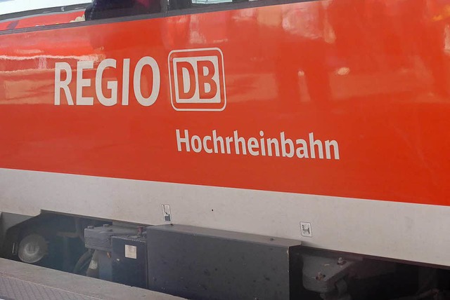 Die Hochrheinbahn macht den Fahrgsten...erkennt die Probleme und will handeln.  | Foto: Daniel Gramespacher