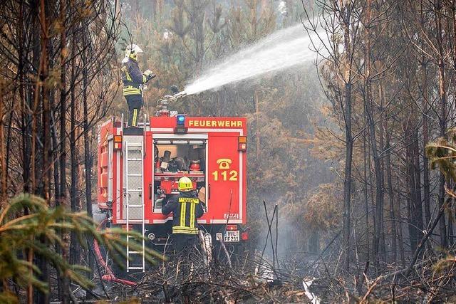 Waldbrnde in Brandenburg haben Auswirkung bis nach Trebbin