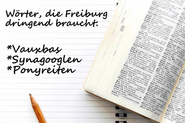 Was heit Vauxbas, Synagooglen und Ponyreiten in Freiburg?  | Foto: Shizendaisuki (Adobe Stock), Bearbeitung fudder