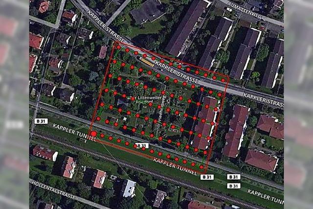 Freiburger Vermessungsamt nutzt Drohnenaufnahmen fr Berechnung der Friedhofsgebhren