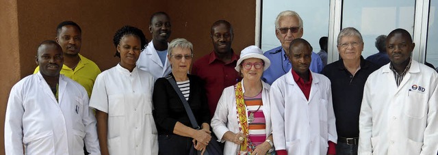 Besuch in Kayanza  durch Vertreter des...unter Jrgen Hug (Zweiter von rechts)   | Foto: privat