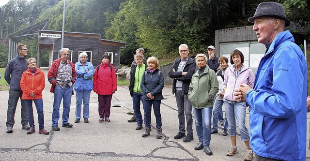 Das Energiemuseum in Rickenbach war ei...tzenwald damals und heute beleuchtete.  | Foto: Charlotte Frse
