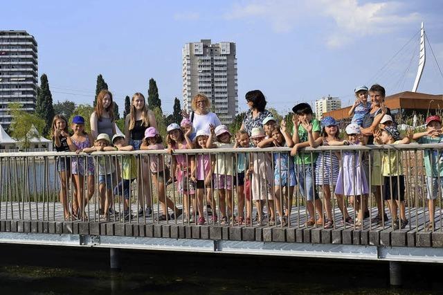 Nonnenweierer Kinder auf der LGS