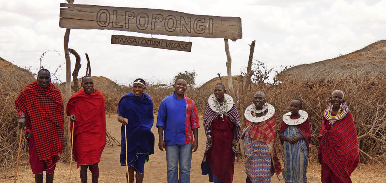 Eine Begegnung mit Massai gehörte zu d...istine und Stefan Tröndle in Tansania.  | Foto: privat