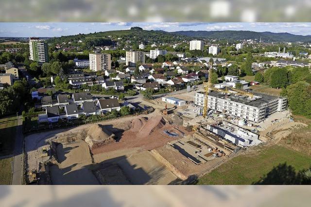 Baustelle im Lahrer Westen