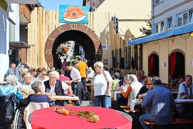 40 Jahre nach der Premiere ist das Elzacher Stadtfest so jung wie eh und je