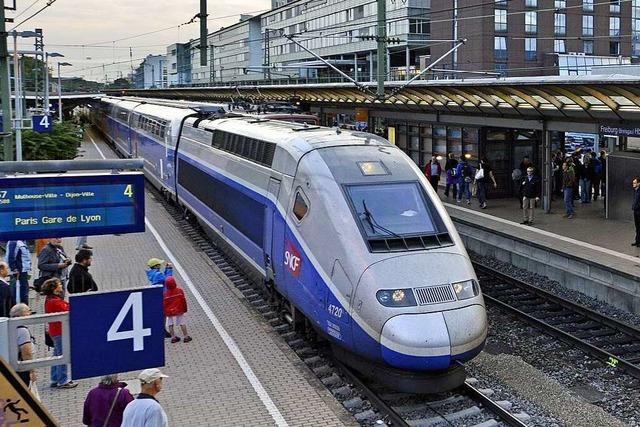 TGV fhrt knftig von Freiburg nach Paris in gut drei Stunden