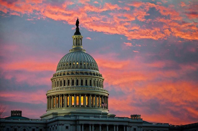 Das Kapitol in Washington. Hier finden Sitzungen des Senats statt.  | Foto: dpa