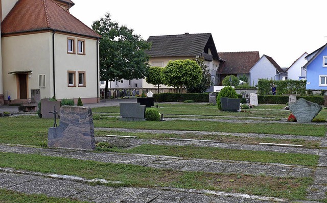 Die Sanierungsarbeiten auf dem Ringsheimer Friedhof beginnen am 3. September.  | Foto: Gemeinde
