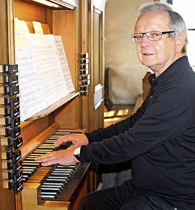 Kirchenmusiker Michael Reiling aus Fre...Reihe &#8222;Musik im Kloster&#8220;.   | Foto: yvw
