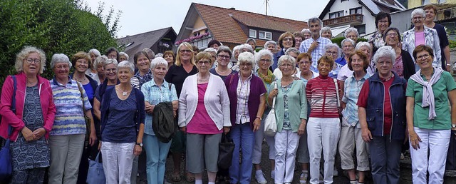 52 Frauen der Frauengemeinschaft Mahlb...uf den Weg in den Schwarzwald gemacht.  | Foto: KFD Mahlberg