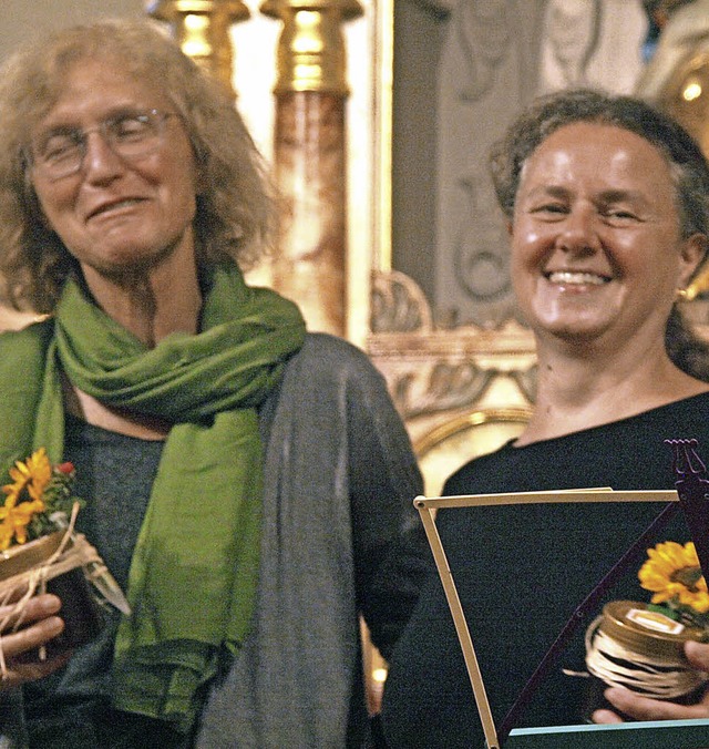 Ganz im Zeichen des Weinstocks stand d...nd von Rose Vollmer und Gabriele Grund  | Foto: Karin Stckl-Steinebrunner