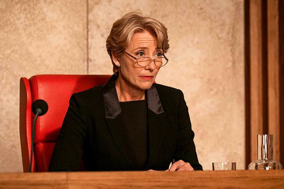 Emma Thompson spielt die Richterin Fiona Maye.  | Foto: Concorde Filmverleih