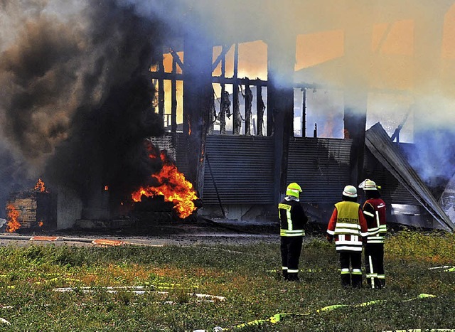 Das Feuer war am Montag vergangener Woche ausgebrochen.  | Foto: Nicolai Kapitz