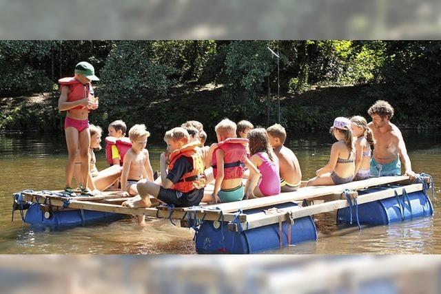 Basteln, filzen, malen und dann ab aufs Wasser