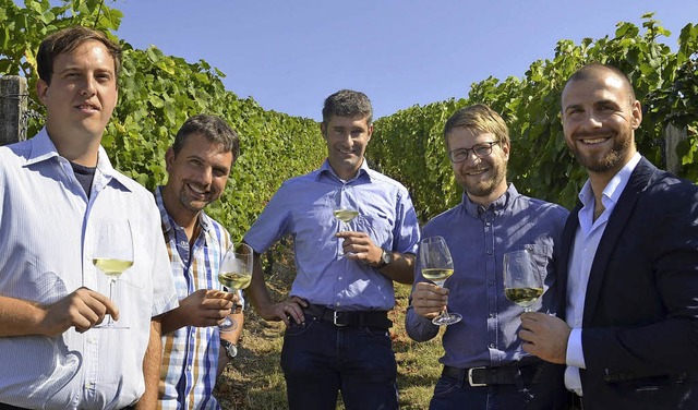 Sie freuen sich auf den Weinwandertag ...(Weinmanufaktur Gengenbach-Offenburg)   | Foto: Hubert Rderer