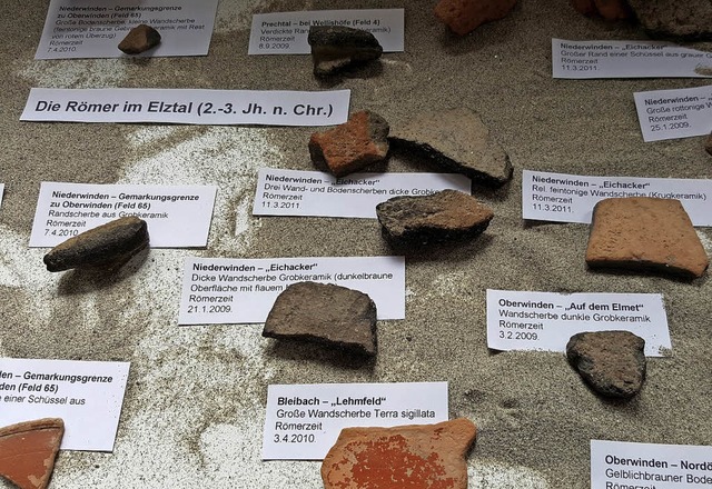 Relikte, gefunden bei Ausgrabungen um Yach   | Foto: HL-Verein