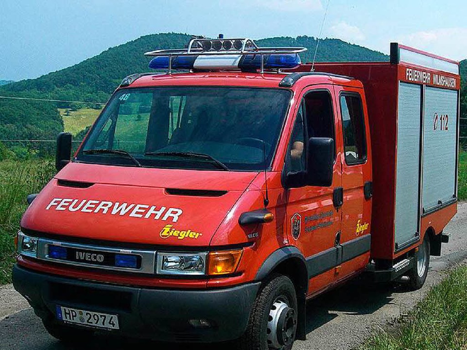 Ein deutlich kleinerer Tragkraftspritz...n Feuerwehren hufiger im Einsatz ist.  | Foto: Freiwillige Feuerwehr