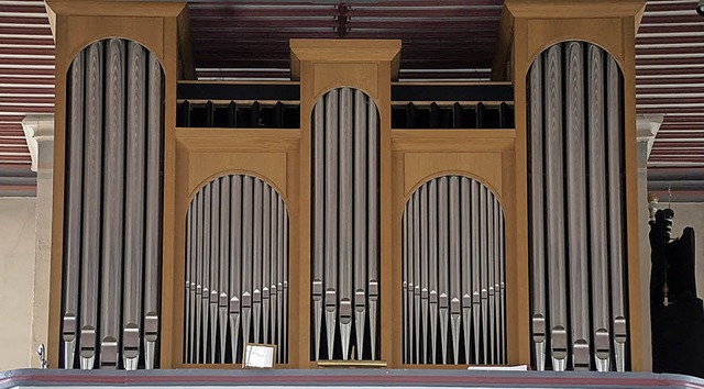 Die Orgel in der Pfarrkirche St. Pankr...Orgel-Interessierten erklrt werden.    | Foto: Werner Steinhart