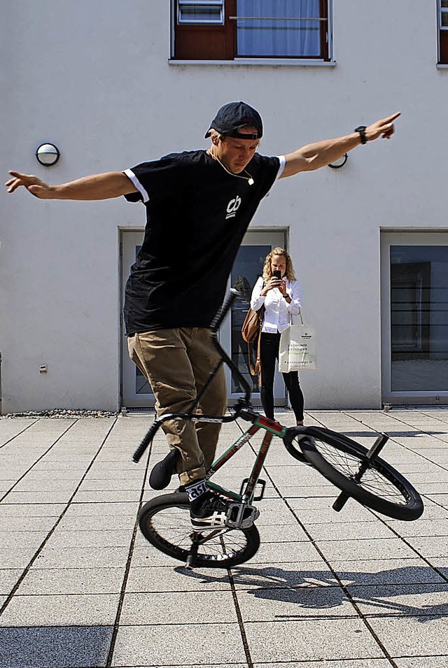 BMX- Profi Chris Bhm   | Foto: Mink