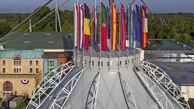 Der Europa-Park Dome erstrahlt in neuem Glanz.  | Foto: Europa-Park