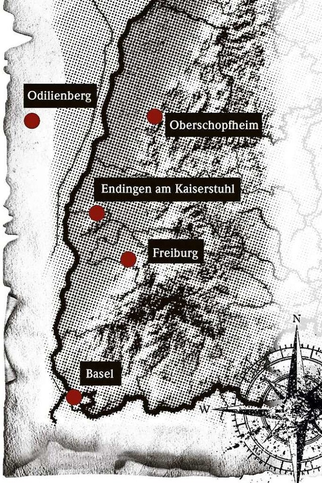 Die fnf geheimnisvollen Orte in Sdbaden, dem Elsass und der Schweiz.  | Foto: Adobe/Reiser