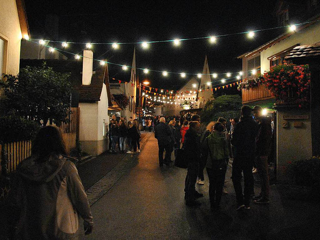 Auch unter grauem Himmel war das Pfaffenweilermer Schneckenfest wieder ein Erfolg. An drei Festtagen lieen sich die Besucher bestens unterhalten und bewirten.