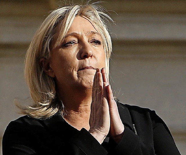 Den Zenit berschritten? Marine Le Pen    | Foto: dpa