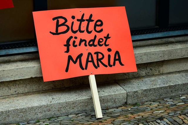 Bei der Suche nach Maria bekam die Fam...chkeit in Freiburg und darber hinaus.  | Foto: Ingo Schneider