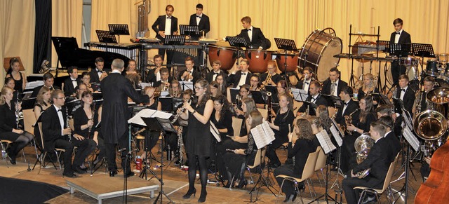 Das Verbandsjugendorchester mit Solist...al mehr ein  herausragendes Konzert.    | Foto: Andreas  Bhm