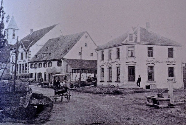 So stellte sich der Ortskern von Rtenbach 1898 dar.  | Foto: Repros: Liane Schilling