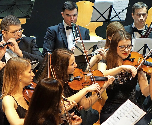 Die Junge Philharmonie der Ukraine Lemberg   | Foto: Roswitha Frey