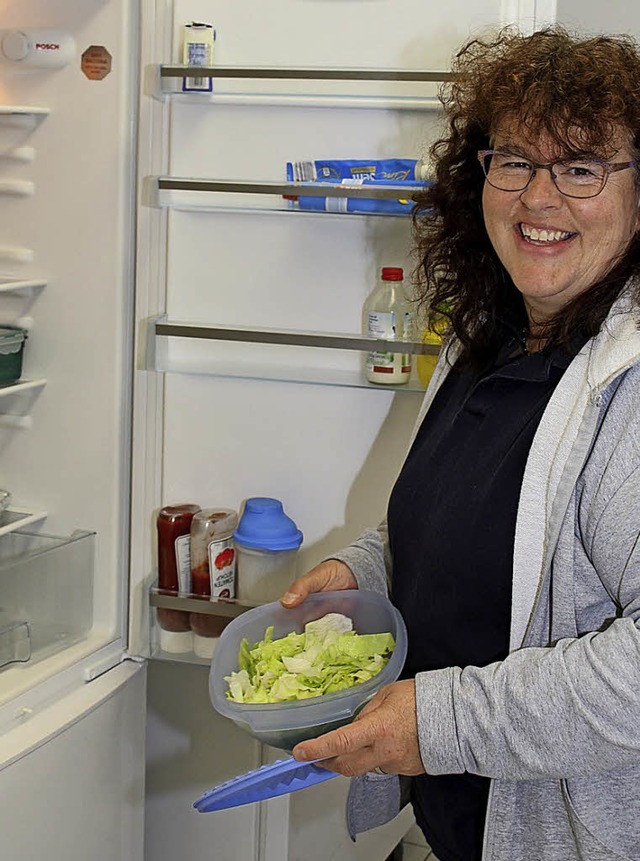 Hauswirtschafterin Karin Vgelin ist nun im Kinderhaus Kunterbunt ttig.   | Foto: GERT BRICHTA