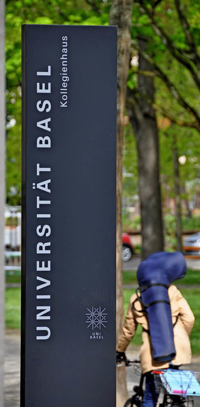Der Spardruck an der  Uni Basel sorgt  fr Zndstoff.   | Foto: Gramespacher