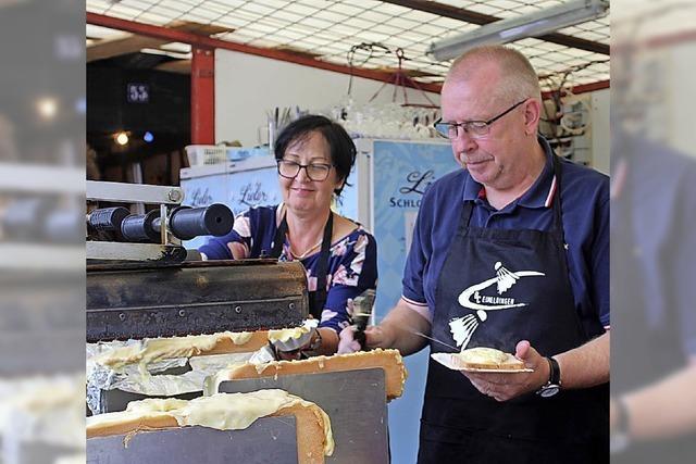 21 Uhr war am Dorffest Essen ausverkauft