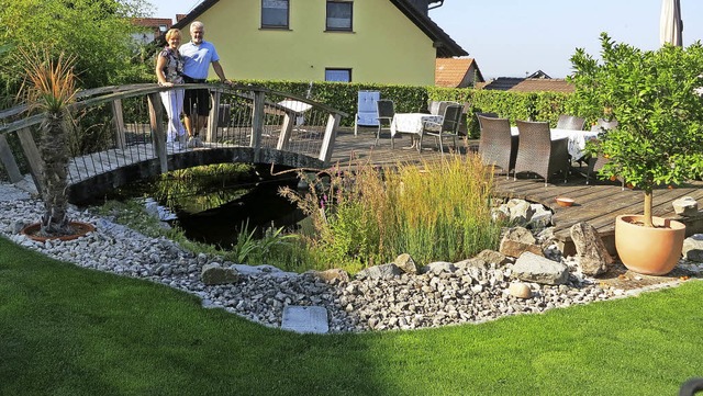 Serie der besondere Garten:  Gstehaus Panorama Bad Bellingen-Bamlach  | Foto: Michael Behrendt