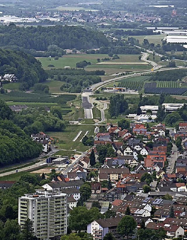 Westlich von Oberkirch wird die B28 saniert.   | Foto: Stadt Oberkirch