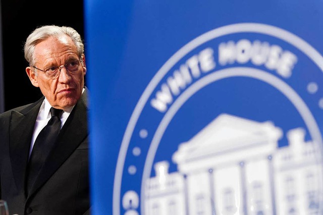 Reporter Bob Woodward berichtet, wie h...im Weien Haus den Prsidenten sehen.   | Foto: DPA