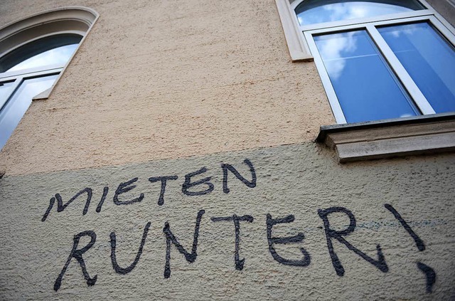 Graffito an einer Mnchner Hauswand  | Foto: dpa