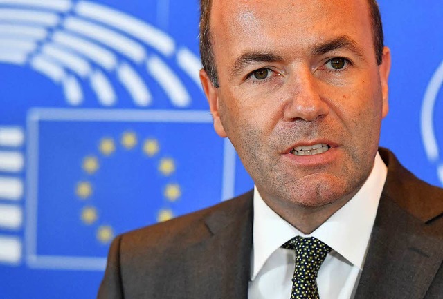 Manfred Weber.  | Foto: AFP