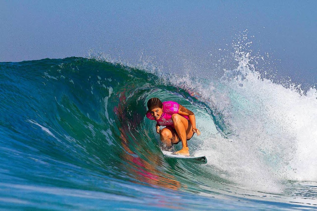 Die sechsfache Surf-Weltmeisterin Stephanie Gilmore  | Foto: Daniel Smorigo - Asp Intl