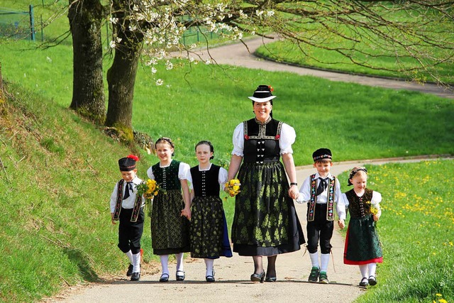 Auch sie freuen sich schon auf den Landesfestumzug in Waldkirch. Landesfestumzug  | Foto: Friedel Wehrle