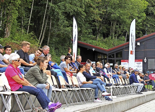 Durchaus auf einiges Zuschauerinteress... Sauvant &#8211; der Badenweiler Open.  | Foto: Hannes Selz
