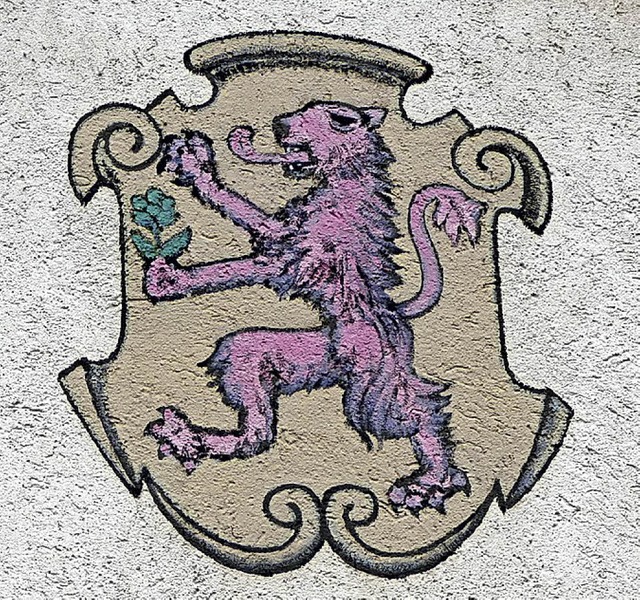 Wappen am alten Rathaus   | Foto: Ingrid Bhm-Jacob