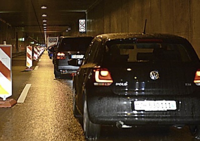 Stillstand im Tunnel ist unangenehm.   | Foto: ingo schneider