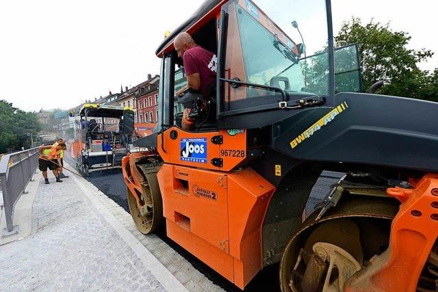 Stau ade: Freiburgs B31 ab heute Nachmittag wieder zweispurig