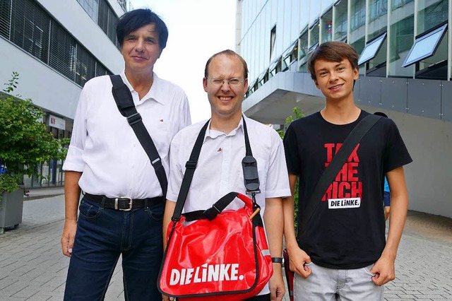 Jrg-Uwe Sanio, Volker Hgel und Felix Rogge (von links)  | Foto: Ralf H. Dorweiler