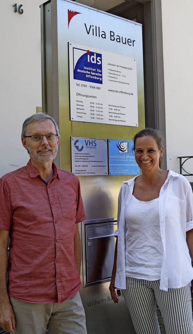 Wolfgang Eberhardt, Leiter des Institu...chern, Oberkirch und Kehl, Tanja Henk.  | Foto: TOR