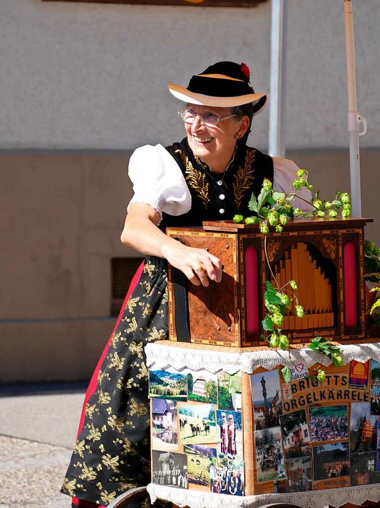 Impressionen vom Landesfestumzug, Waldkircher Drehorgelfreunde