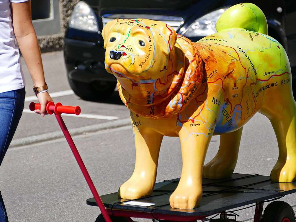 Der Mops aus der Heimattagestadt Winnenden